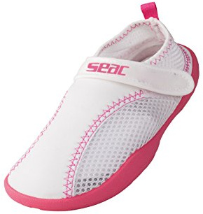 SEAC Barn strandsko Rainbow JR, rosa/vit, 31