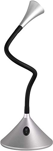 Reality Leuchten LED Tischleuchte und Wandleuchte Viper R52391187, Kunststoff schwarz/titanfarben, inkl. 3 Watt LED
