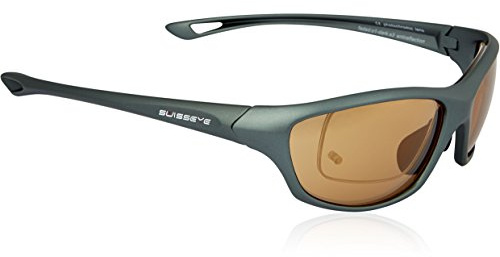 Swiss Eye Chamäleon - Grey Blue Metallic Matt - Scheibe photochromic Orange-Smoke