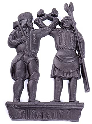 Bergbautraditionde Bergbau Kunstguss Bergmann Hüttenmann Erzgebirge