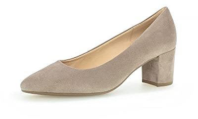 Gabor Klassiska pumps, damklackskor, Brunt visone, 39 EU