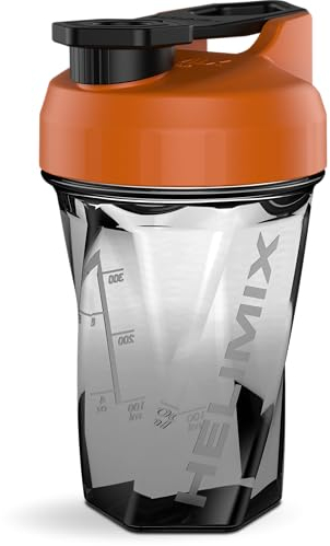 Helimix 2.0 Shaker de Proteínas, 500 ml (20 oz) - Batidora Portátil para Batidos y Smoothies - Sin Varillas, Grumos ni Baterías - Apta para Lavavajillas y Libre de BPA