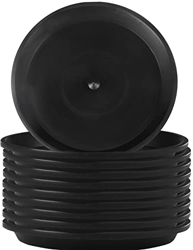 10 Stück 15 cm Blumentopf Untersetzer aus Kunststoff Blumentopfuntersetzer Rund Pflanzentopf Untertasse Plastik Pflanztopf Unterteller für Pflanzkübel Blumenkübel Tablett Blumen Pflanzen Garten