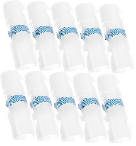 AOKWAWALIY Lot de 10 porte-vêtements en plastique - Pour vêtements, pulls, vêtements, chemises - Outil de pliage du linge - Planche pliante pour vêtements - Classeur en tissu - Chemise PP