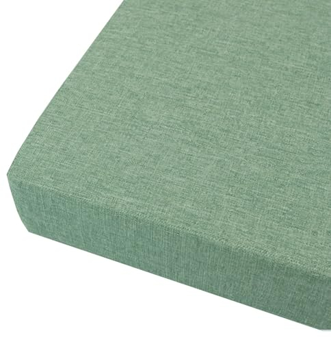 JORTUIO Bankauflage Sitzkissen Bank mit Abnehmbarem Bezug, 5CM Dicke Rutschfestes Bankkissen Outdoor, Sitzpolster Outdoor aus Schaumstoff Polster, Sitzauflage Bank für Garten, Terrasse(#3,120x60x5cm)