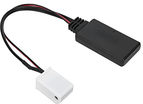 BOROCO Adaptateur Bluetooth, Module Auxiliaire Stéréo avec Câble Jack, Récepteur Bluetooth pour Autoradio, Compatible C2 C3 C4 C5 C6 Berlingo
