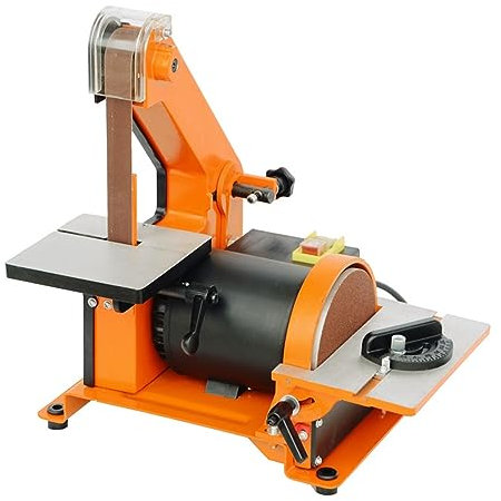 Smerigliatrice da banco, Levigatrice a nastro Levigatrice for rettifica in metallo Levigatrice for la lavorazione del legno 350W Macchina for smussatura multi-angolo for smerigliatrice for coltelli a