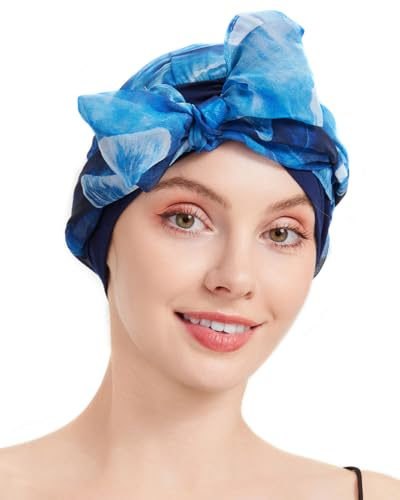 FADACHY Chemo Headscarf for Women, Lightweight Breathable Headwear Turban Head Wrap for Hair Loss, Cancer Patients, Daily Wear