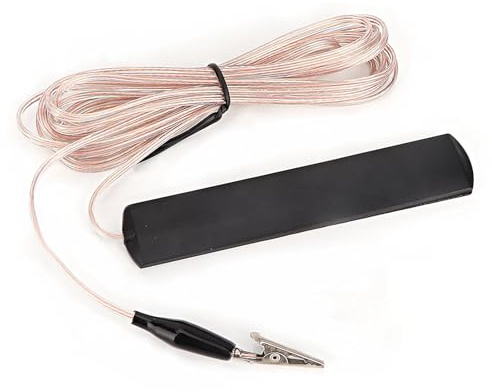 Cocoarm 108SE FM Radio Antenna, 3.2m Pure Copper Indoor Aerial with 5db Gain for Enhanced Home Radio Reception