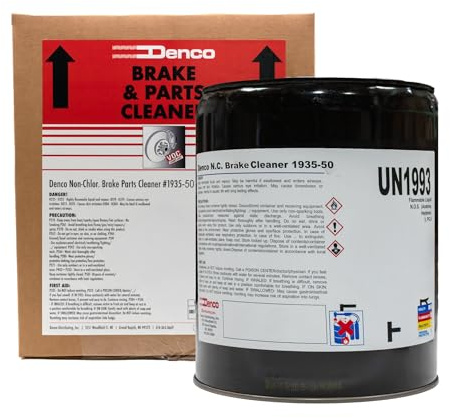 #1935-50 Denco Brake and Parts Cleaner - 50 State - 5-Gallon Pail - Low Odor, Non-Chlorinated - VOC Compliant - Fast Drying - Industrial Grade