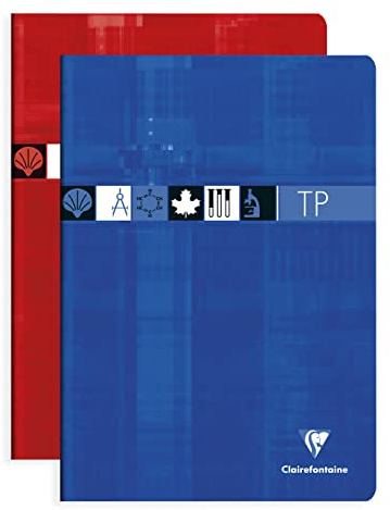 Clairefontaine 3147C Praxisarbeitsheft A4 60 Blatt Seyes/blanko 125g sort.