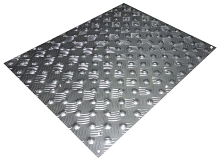 Dalle podotactile aluminium