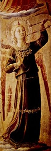 Posterazzi Angel with Trumpet Poster Print by Fra Angelico (1387-1455), (18 x 24)