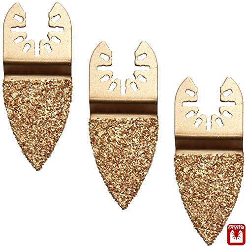 Hobbypower24© Zubehör 3er-Set Hartmetall HM Raspel Fingerform für Fein Multimaster FMT 250 / FMM 250 Q/FMM 350 Q/MSX 636