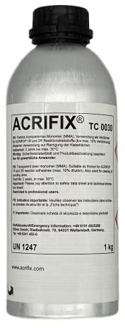 ACRIFIX® TC0030 Verdünner und Reiniger für Kleber Acrylglas PMMA Evonik Klebstoff Aktivator TC0030 Polycarbonat