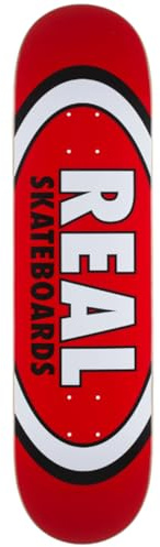 Skateboard-Deck, 8,12 x 31,38, Team Classic Oval, Rot