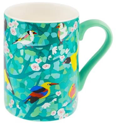 Pylones Schluck Birds - Taza de porcelana china (23 cl)