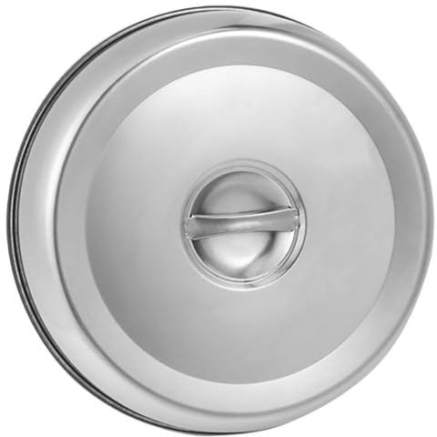 IMIKEYA De Fusion De Fromage En Acier Inoxydable Couvercle De Cuisson À La Vapeur Accessoires De Plaque De Cuisson Dessus Plat Grillage Burger Galette Steak Bacon Couverture