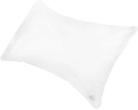 YARNOW Aufblasbares Transparentes Kisseneinsatz Aus PVC Für Camping Und Reisen Faltbar Und Leicht Vielseitig Als Kissen Oder Polster Nutzbar Platzsparend Und Praktisch