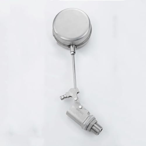 LEFTART Vanne à Flotteur à Bille for réservoir d'eau 1/2 DN15 en Acier Inoxydable 304, for la Maison et Le Jardin, Accessoires de vannes à Bille Flottante(Color:1)