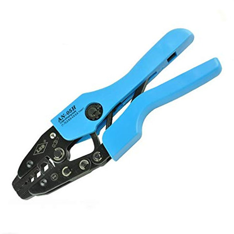 Pince à dénuder/coupe/sertisseuse Pince à sertir for sertir le câble coaxial RG58 / 59/62/6, outil de sertissage à la main BNC/SMA Pour le dénudage des fils électriques et la coupe de câbles