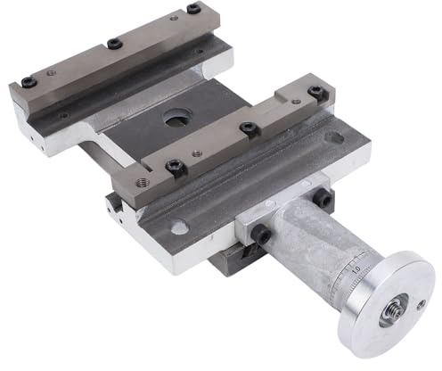 Mini Lathe Saddle Assembly, Precision Cast Iron Replacement Carriage Slide Support for Metalworking Lathes MX 210 WM 210 8x16 220x400 220x600 220x750 1 Set
