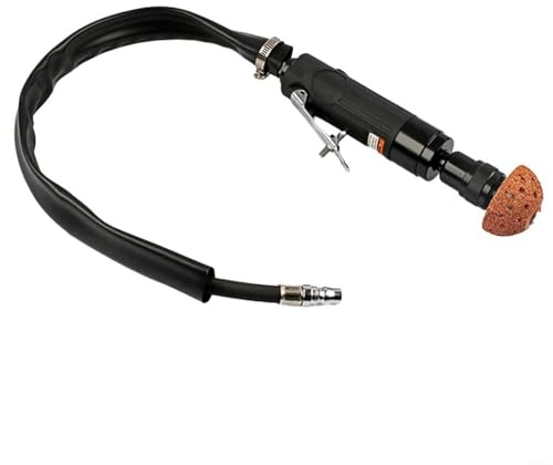GANCEI Amoladora neumática automotriz de aire de baja velocidad 2200 RPM reparación conjunto de herramientas con conector de manguera 11Mm Chuck 283 L/min