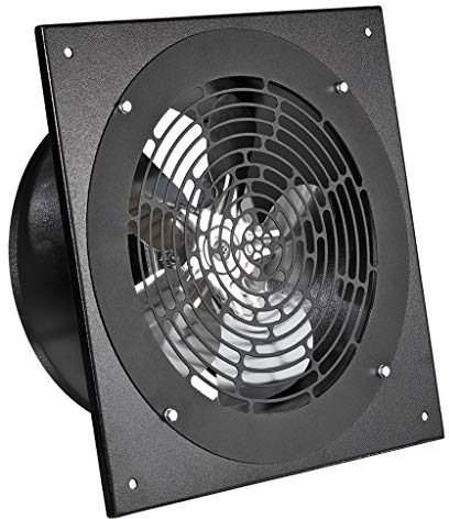 Vents Ventilatore da parete per finestra, diametro 200 mm, quadrato, colore: bianco