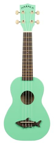 KALA MK-SS GRN Sopran Sharks Green Ukulele