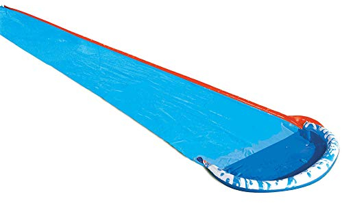 BANZAI Rutschmatte Wasserrutsche Pool mit Wasserstrahl 488 cm L x 71 cm W