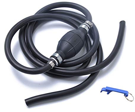 QLOUNI Fuel Line Assembly with Primer Bulb & Hand Transfer Pump for Marine Outboard Boat Motors & RVs