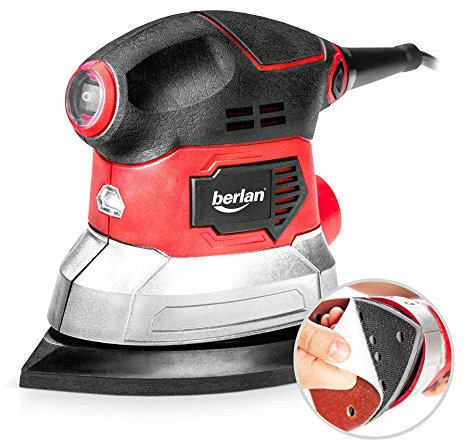 135 Watt Deltaschleifer BDSL135 - Klettpad Befestigung