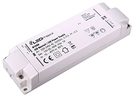 LED Netzteil EVG Converter für LED Strip 12V 60W IP20