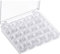 Sewing Machine Bobbins,Plastic Bobbins for Sewing Machine Universal Clear Bobbins with Bobbin Case Sewing Machine Accessories (25 PCS, Transparent)