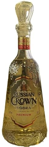1 Flasche Russian Crown Vodka a 0,7 L 40% vol. + Space Keks gratis a 45 g von Onlineshop Bormann