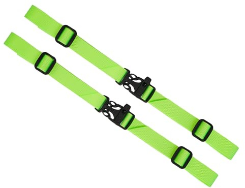FLYAMAPIRIT Verstellbarer Brustgurt für Rucksack, 2 Stück Rucksackgurte mit Schnalle und Pfeife, Nylon-Rucksack-Brustgurt zum Wandern und Reisen
