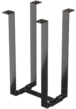 Soporte de PC bajo Soporte de Escritorio - Torre de Ordenador Ajustable | de marco de acero de marco abierto, Soporte de organización de PC Shelf para el lugar de trabajo