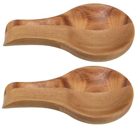 DONFAMDS 2pièces Repose-cuillère Lot Pour Comptoir De Cuisine Support De Cuillère Repose-ustensiles Pour Cuisinière Et Table à Manger