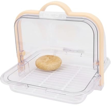 Brödförvaring Brödlådor Brödkärl För Köksbrödförvaringsbehållare Transparent Brödbehållare Med Lock Och Handtag Köksförvaring