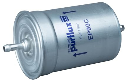 PURFLUX EP90C Kraftstofffilter Line Filter Kompatibel mit VW Transporter T4 Bus 70B, 70C, 7DB, 7DK, 70J, 70K, 7DC, 7DJ 0024772701 0060523432 021104653A