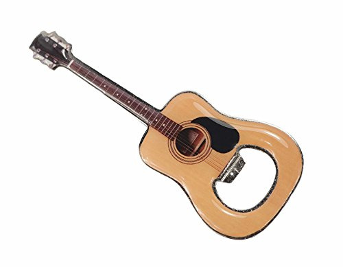 mugesh Flaschenöffner Gitarre magnetisch als Geschenk für Musiker