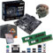 Components4All AMD Ryzen 7 1700 3.0Ghz (Turbo 3.7Ghz) Eight Core Sixteen Thread CPU, ASUS Prime A320M-K Motherboard & 16GB 3000Mhz Crucial DDR4 RAM Pre-Built Bundle