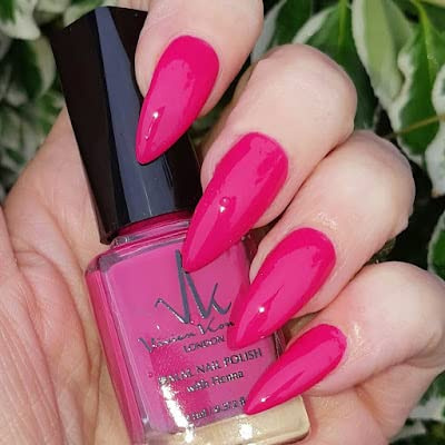 Vivien Kondor Henna Halal - Esmalte de uñas permeable (11 ml), color rosa