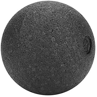 Fascia Ball, Rolling Massage Ball Set EPP Yoga Therapy Ball Foam Rolling Set Point Body Muscle Pressure Relief Tool (8CM-Black)