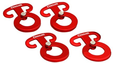 Coghlans Ankerclips-382070 rot One Size