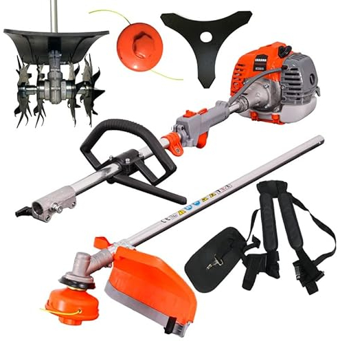 SAKAWA Débroussailleuse Motobineuses Divisible Multifonction 32 CC