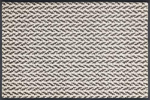 Wash+Dry tappeto Duo Latte 50x75cm, adatto per interni ed esterni, lavabile