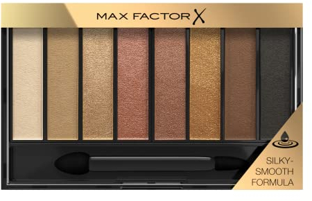 Max Factor Masterpiece Nude Palette - Paleta de sombras de ojos, tono golden nudes