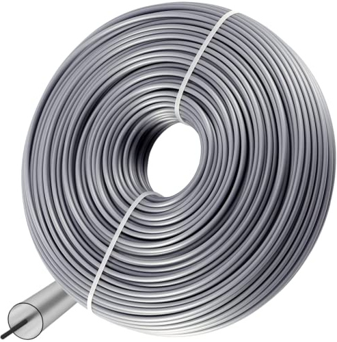 GARDENIX Linea di taglio rinforzata, 2,7 mm x 100 m, tagliaerba rotondo, filo di nylon