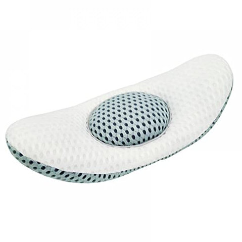 Anoudon Lumbales Kissen für Schlafen Blatt Form Taille Stützkissen mit Buchweizen Schlaf Kissen Bett Schwangerschaft Taille Kissen Ischias Schmerzlinderung